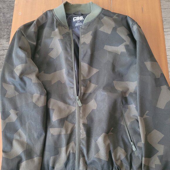CSG Mens Camo Jacket Size - Picture 2 of 5